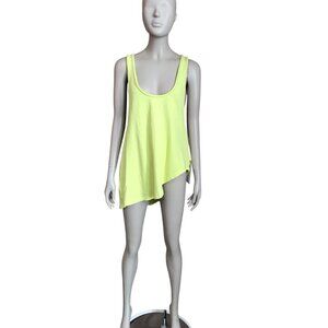 NWT Rare/Self Celery Juice Yellow Tank Top
